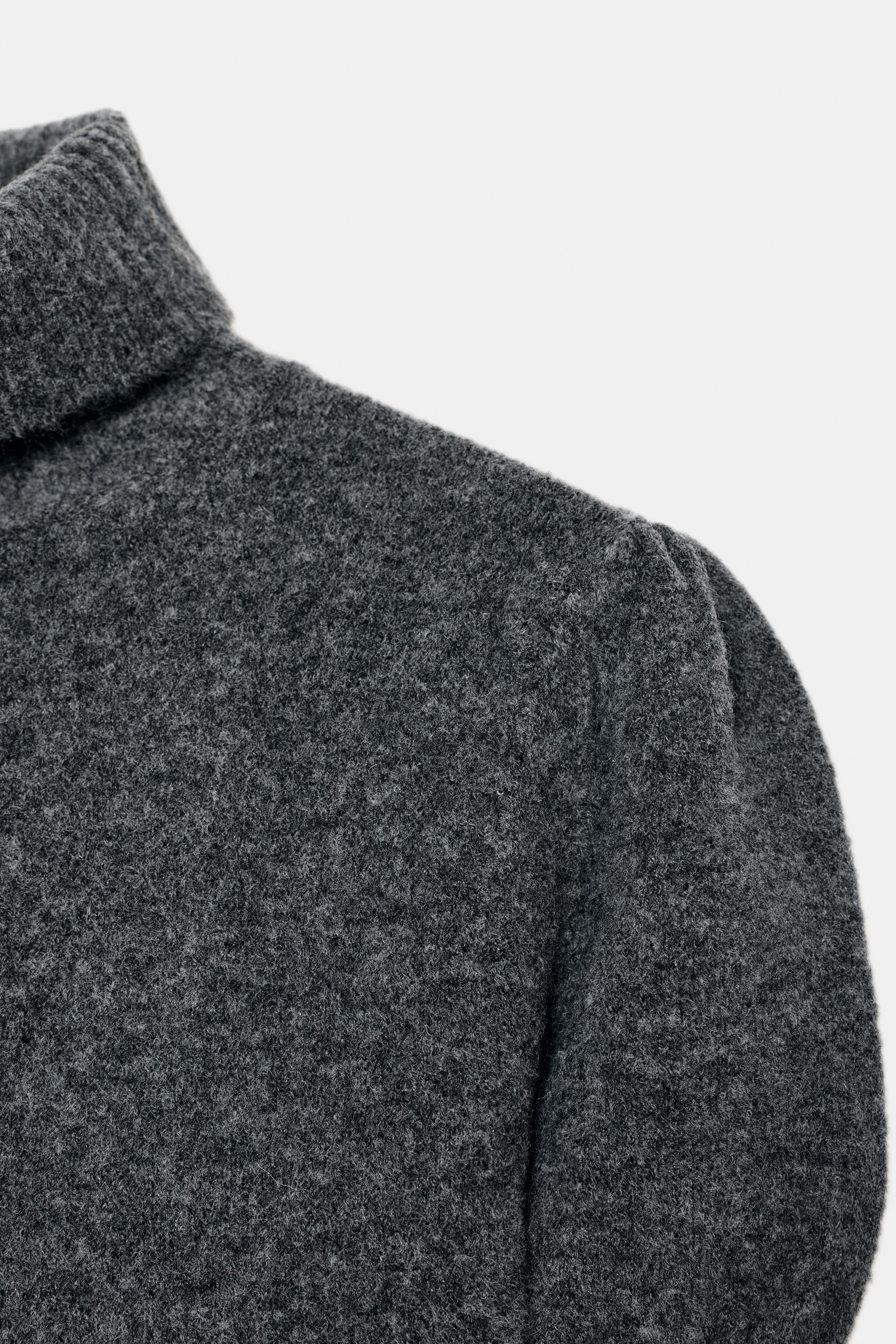 PUFF SHORT SLEEVE KNIT JUMPER